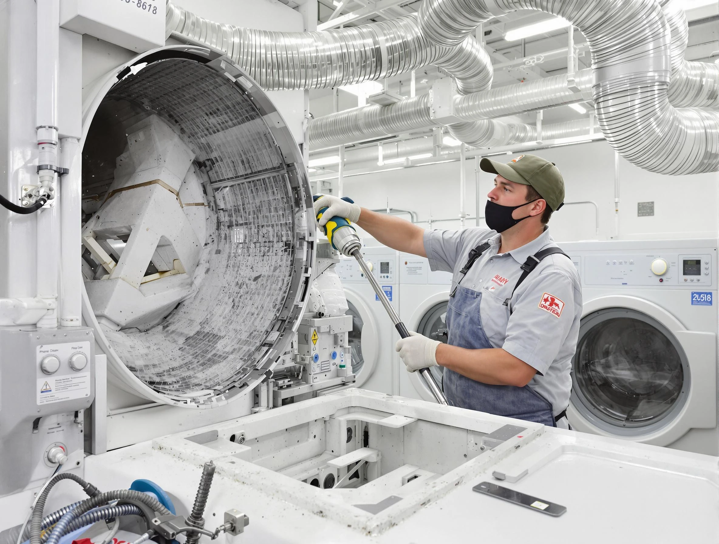 Commercial Dryer Vent Cleaning in Lawrence