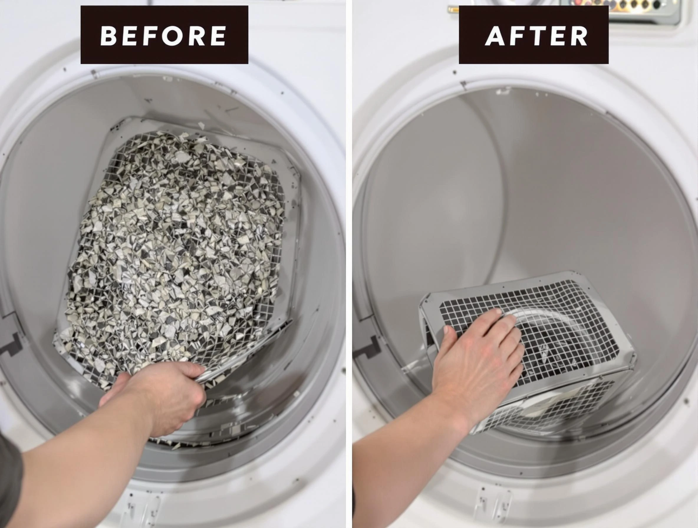 Professional lint trap cleaning by Lawrence Dryer Vent Cleaning in Lawrence