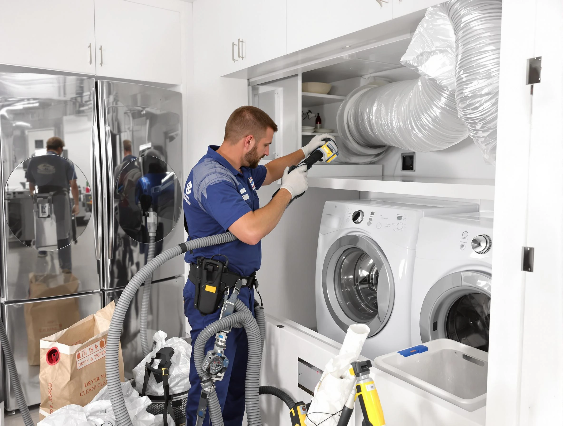 Professional duct cleaning by Lawrence Dryer Vent Cleaning in Lawrence
